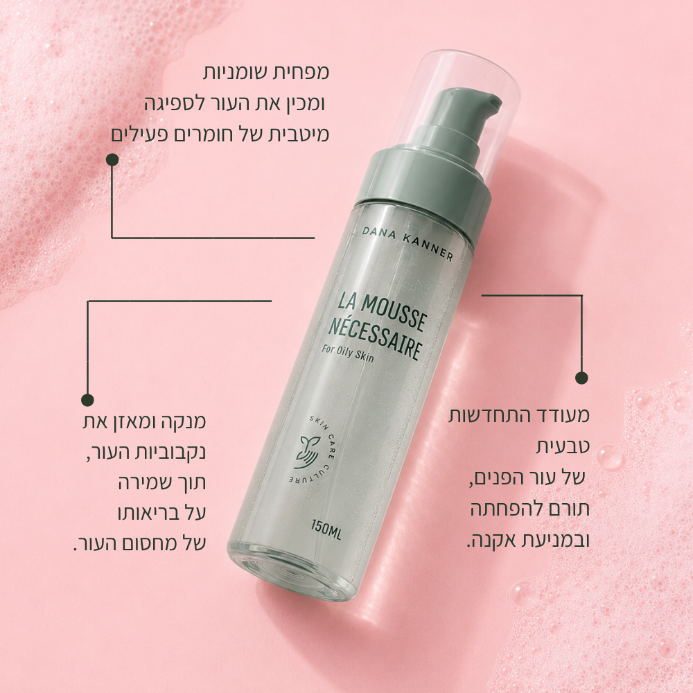 la mousse Necessaire for oily skin