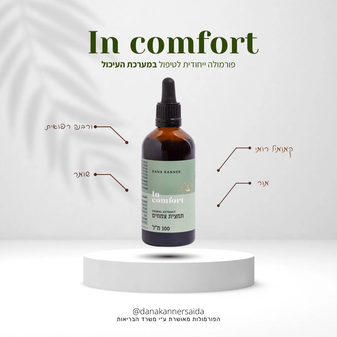 Incomfort - לאיזון מערכת העיכול